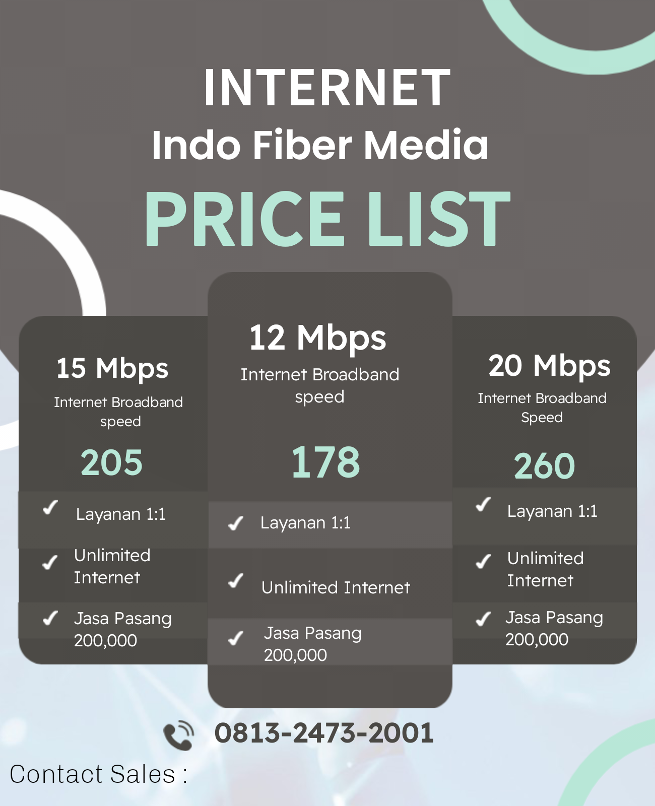 Internet gak pake ribet 